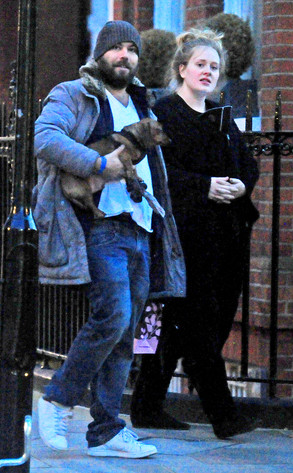 Adele, Simon Konecki Adele, Simon Konecki